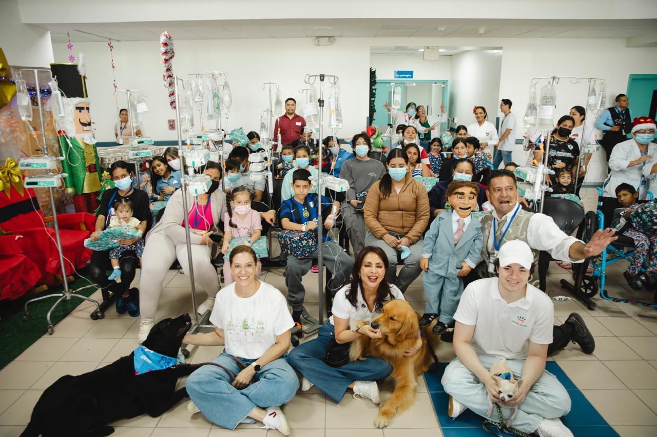 Una Navidad de Sonrisas, Patitas y Magia en el Hospital Roberto Gilbert